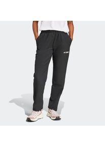 Outdoorhose adidas terrex "MULTI LITEFLEX", Damen, Gr. S, N-Gr, schwarz (schwarz, normal, gr.), Obermaterial: 90% Polyester, 10% Elasthan, Hosen Outdoorhose