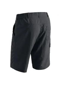 Funktionsshorts Maier Sports "Main", Herren, Gr. 54, Normalgr&ouml;&szlig;en, schwarz, 100% Polyamid, Hosen, Herren Shorts, kurze Outdoor-Hose, Bermuda mit 4 Taschen, Regular Fit