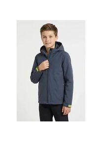 Outdoorjacke Killtec "KOS 192 BYS JCKT", Kinder, Gr. 128, stahlblau, Obermaterial: 100% Polyester. Futter: 100% Polyester, Jacken Outdoorjacke, F&uuml;r Kinder, wasser- & winddicht & atmungsaktiv
