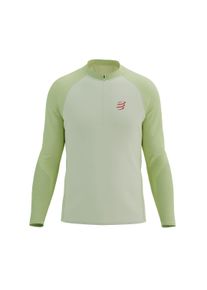 Compressport Herren Trail HZ LS T-Shirt gr&uuml;n
