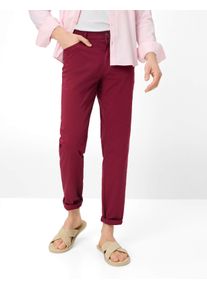 Brax Herren Five-Pocket-Hose Style CADIZ WILDBERRY, dunkelrot, Gr. 35/34
