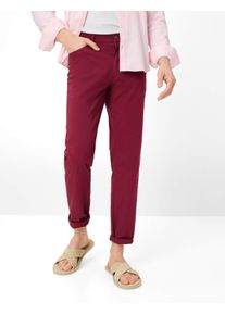 Brax Herren Five-Pocket-Hose Style CADIZ WILDBERRY, dunkelrot, Gr. 40/34