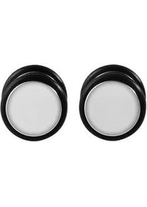 Adelia&acute;s Paar Ohrh&auml;nger ADELIA ́S "Unisex Ohrringe &ndash; Ohrstecker aus Edelstahl", Damen, Gr. Unisex, Edelstahl, silber, Ohrringe, Ein Geschenk, das Freude macht