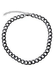 Edelstahlkette Urban Classics "Urban Classics Unisex Big Chain Necklace", schwarz, Halsketten, Damen, onesize, Eisen, Edelstahlkette