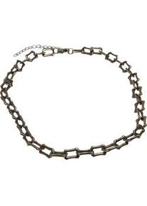 Kette mit Anh&auml;nger Urban Classics "Urban Classics Unisex Chunky Chain Necklace", antiquebrass, Halsketten, Damen, onesize