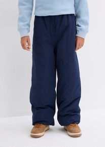 bonprix wasserdichte Cargo-Funktionshose warm gef&uuml;ttert, blau, Gr.164, Warme Jungen Skihose mit wasserdichter Funktion