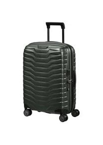 Hartschalen-Trolley Samsonite "PROXIS, verschiedene Farben", Gr. B/H/T: 40cm x 55cm x 20cm 40 l, matt climbing ivy, Polypropylen, unifarben, Koffer, Handgep&auml;ck Reisegep&auml;ck Volumenerweiterung