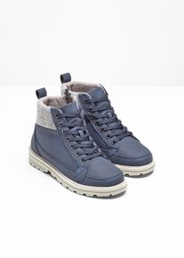 bonprix Schn&uuml;rboots mit Profilsohle, blau, Gr.37, Winterlicher Schn&uuml;r Boot mit profilierter Au&szlig;ensohle