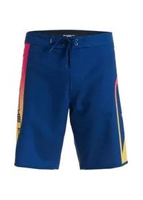 Boardshorts Quiksilver "Surfsilk Holmes 20", Herren, Gr. 33(M/L), blau (estate blau holmes), Obermaterial: 88% Microfaser, 12% Elasthan;, Hosen