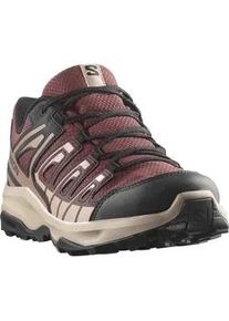Wanderschuh Salomon "EXTEGRA GTX W", Damen, Gr. 37, henna, rum raisin, mahogany rose, Synthetik, Textil, Schuhe Wanderschuh, wasserdicht