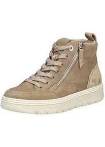 Sneaker Paul Green "Paul Green Sneaker Leder", Damen, Gr. 38, beige, Leder, Schuhe Sneaker