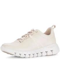 Sneaker Gabor "Sneaker low", Damen, Gr. 37,5, creme, Schuhe Sneaker