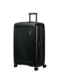 Hartschalen-Trolley American Tourister "DASHPOP 77", Gr. B/H/T: 50cm x 77cm x 33cm 104 l, schwarz (true schwarz), Polypropylen, Koffer, Koffer gro&szlig; Reisekoffer TSA-Zahlenschloss Aufgabegep&auml;ck