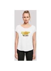 T-Shirt F4NT4STIC "Stranger Things Comic Heads Netflix TV Series", Damen, Gr. 4XL, wei&szlig;, Obermaterial: 100% Baumwolle, regular fit, Rundhals, ohne B&uuml;ndchen, Shirts T-Shirt, Premium Qualit&auml;t