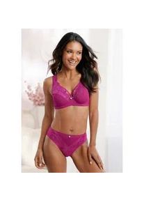 w&auml;schepur Entlastungs-BH W&Auml;SCHEPUR, Damen, Gr. 75, Cup B, pink (magenta), 52% Polyamid, 32% Polyester, 16% Elasthan, BHs Entlastungs-BH