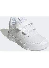 Klettschuh Adidas SPORTSWEAR "TENSAUR HOOK AND LOOP", Kinder, Gr. 35, wei&szlig; (cloud wei&szlig;, cloud wei&szlig;, grau one), Synthetik, Textil, Schuhe Klettschuh, f&uuml;r Kinder & Jugendliche