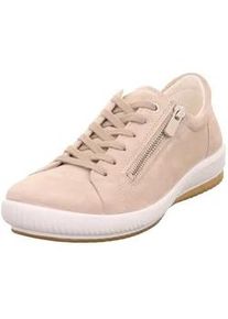Sneaker Legero "TANARO 5.0", Damen, Gr. 43, tasso (beige), Veloursleder, unifarben, Schuhe Sneaker, Komfortschuh, Freizeitschuh, Schn&uuml;rschuh mit Rei&szlig;verschluss