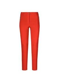 Madeleine Mode Stoffhose MADELEINE "Hose Enge Hose mit Rei&szlig;verschlusstaschen", Damen, Gr. 19, N + K Gr, beige (vanille), Obermaterial: 74% Viskose CV. 23% Polyamid PA. 3% Elasthan EL., Hosen Stoffhose