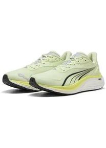 Trainingsschuh Puma "Electrify NITROTM 4 Laufschuhe Herren", Herren, Gr. 44,5, apple spritz lux lime schwarz gr&uuml;n, Obermaterial: Textil, Synthetik, Texile; Futter: Textil; Innensohle: Textil; Laufsohle: Gummi, Synthetik, Schuhe