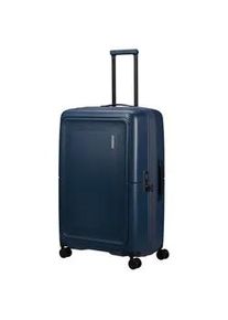 Hartschalen-Trolley American Tourister "DASHPOP 77", Gr. B/H/T: 50cm x 77cm x 33cm 104 l, blau (midnight blau), Polypropylen, Koffer, Koffer gro&szlig; Reisekoffer TSA-Zahlenschloss Aufgabegep&auml;ck