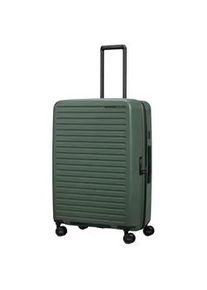 Hartschalen-Trolley Samsonite "RESTACKD, verschiedene Gr&ouml;&szlig;en und Farben", Gr. B/H/T: 51cm x 75cm x 29cm 99 l, gr&uuml;n (sage), Polypropylen, unifarben, Koffer, Reisekoffer mit TSA Schloss Volumenerweiterung Packtaschen