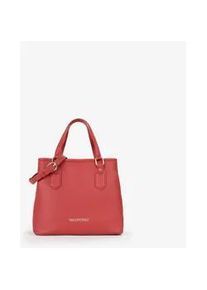 Shopper Valentino BAGS "BRIXTON", Damen, Gr. B/H/T: 28cm x 24cm x 17cm, rubino, Lederimitat, Taschen Shopper, Handtasche Damen Tasche Damen Schultertasche Henkeltasche