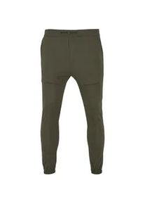 Stoffhose 2Y STUDIOS "2Y Studios Herren 2Y Cropped Pants", Herren, Gr. M, US-Gr&ouml;&szlig;en, khaki, 70% Baumwolle, 20% Polyester, 10% Elasthan, unifarben, skinny fit, Hosen Stoffhose