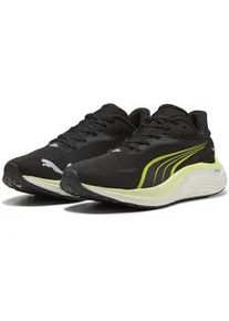 Trainingsschuh Puma "Electrify NITROTM 4 Laufschuhe Herren", Herren, Gr. 42, schwarz apple spritz lux lime gr&uuml;n, Obermaterial: Textil, Synthetik, Texile; Futter: Textil; Innensohle: Textil; Laufsohle: Gummi, Synthetik, Schuhe