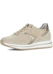 Sneaker Gabor "Sneaker low", Herren, Gr. 40,5, beige, Schuhe Sneaker