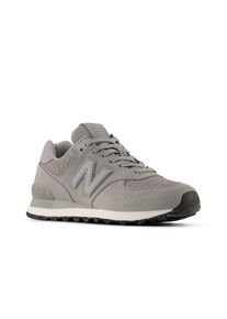 Sneaker New Balance "WL574", Damen, Gr. 37,5, artic grau, m, Leder, Schuhe Sneaker