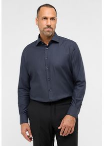 Langarmhemd Eterna "MODERN FIT", Damen, Gr. 43, Normalgr&ouml;&szlig;en, anthrazit, 100% cotton, tailliert, Manschette, Hemden Langarmhemd, NON IRON (b&uuml;gelfrei)