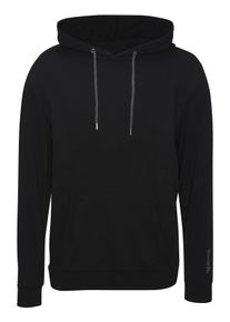 Hoodie BENCH. LOUNGEWEAR, Herren, Gr. 44/46 (S), schwarz, Sweatware, Obermaterial: 60% Baumwolle, 40% Polyester, unifarben, Basic, bequem h&uuml;ftbedeckend, Rundhals, Rippb&uuml;ndchen, Sweatshirts Hoodie, Langarm, Sweatshirt mit Rundhals und Kapuze, Baumwollmischung
