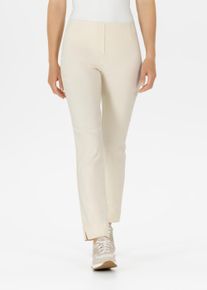 Stretch-Hose Stehmann "INA", Damen, Gr. 46, N-Gr, burro wei&szlig;, Web, Obermaterial: 72% Viskose, 25% Polyamid, 3% Elasthan, figurbetont kn&ouml;chellang, Hosen Stretch-Hose, mit Stretch