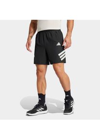 Shorts adidas Performance "GYM+ 3S SHORT", Herren, Gr. XXL, L&auml;nge 7, schwarz-wei&szlig; (schwarz, wei&szlig;), Obermaterial: 87% Polyester, 13% Elasthan, Hosen Shorts