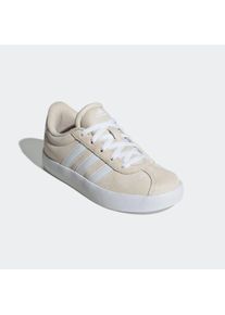 Sneaker adidas Sportswear "VL COURT 3.0", M&auml;dchen, Gr. 32, wei&szlig; (alumina, ftwr wei&szlig;, alumina), Leder, Synthetik, Schuhe Sneaker, inspiriert vom Design des adidas samba, f&uuml;r Kinder & Jugendliche