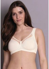 Gemoldeter BH ANITA SINCE 1886 "Clara", Damen, Gr. 90, Cup C, beige (crystal), Microtouch, Obermaterial: 80% Polyamid, 20% Elasthan, Mesh, Netz, bedruckt, gebl&uuml;mt, leicht transparent, matt, Basic, figurumspielend, BHs Gemoldeter BH, Cup C-G, mit Print, entlastende Komforttr&auml;ger, ohne B&uuml;gel, feminin