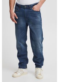 Relax-fit-Jeans Blend "Thunder Relaxed fit - NOOS", Herren, Gr. 29, L&auml;nge 30, blau (denim dunkelblau), Denim/Jeans, Obermaterial: 99% Baumwolle, 1% Elasthan, Abriebeffekte, relaxed fit, Jeans Relax-fit-Jeans