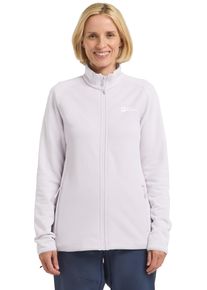 Fleecejacke Jack Wolfskin "BAISELBERG FZ W", Damen, Gr. M (38/40), lila (pale, lavendar), Obermaterial: 95% Polyester, 5% sonstige Fasern. Futter: 100% Polyester, Jacken Fleecejacke