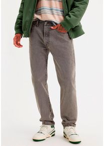 Levi's Straight-Jeans LEVI'S "501 LEVI'S ORIGINAL", Herren, Gr. 33, L&auml;nge 36, grau (walk down), Denim/Jeans, Obermaterial: 100% Baumwolle, normal lang, Jeans Straight-Jeans, mit Markenlabel