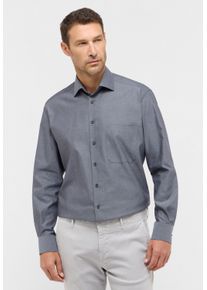 Langarmhemd Eterna "COMFORT FIT", Damen, Gr. 40, Normalgr&ouml;&szlig;en, anthrazit, 100% Baumwolle, normal, Manschette, Hemden Langarmhemd, NON IRON (b&uuml;gelfrei)