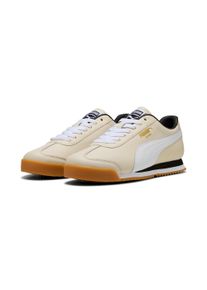 Sneaker Puma "ROMA 24 STANDARD", Herren, Gr. 37, wei&szlig; (alpine snow, Puma wei&szlig;), Leder, mehrfarbig, Schuhe Sneaker