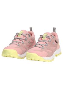 Wanderschuh Jack Wolfskin "VOJO TOUR TEXAPORE LOW K", Jungen, Gr. 34, rosegarden, Synthetik, Schuhe Wanderschuh, wasserdicht, Trekkingschuh