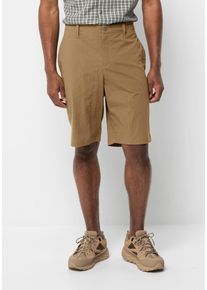 Shorts Jack Wolfskin "DESERT SHORTS M", Herren, Gr. 52, Normalgr&ouml;&szlig;en, braun (duneland), OBERSTOFF: 95% POLYAMID, 5% ELASTHAN. Futter: 65% POLYESTER, 35% BAUMWOLLE, Hosen Shorts