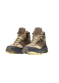 Wanderschuh Jack Wolfskin "CYROX TEXAPORE MID W", Damen, Gr. 43, beige (sand storm), Leder, Textil, Schuhe Wanderschuh, Wasserdicht, Trekkingschuh