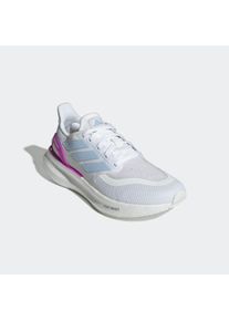 Laufschuh adidas Performance "PUREBOOST 5", Damen, Gr. 40,5, lila (cloud wei&szlig;, glow blau, lila burst), Synthetik, Textil, Schuhe Laufschuh