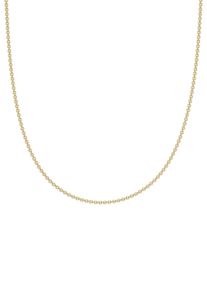 Collierkettchen Firetti "Schmuck Geschenk Silber 925 Rundankerkettengl. in mehreren Breiten" Gr. 45, gold (gelbgoldfarben), Halsketten, Damen, 45, Silber 925 (Sterlingsilber), B: 1,5mm, Collierkettchen, Made in Germany, B:1,5mm