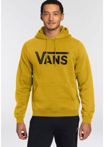 Kapuzensweatshirt Vans "Vans CLASSIC PULLOVER", Herren, Gr. S, harvestgold, Sweatware, Obermaterial: 100% Baumwolle, Rippb&uuml;ndchen, Sweatshirts Kapuzensweatshirt, Hoodie, Kapuzenpullover mit gro&szlig;em Logoprint