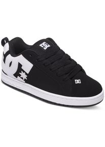 Sneaker DC Shoes "COURT GRAFFIK", Herren, Gr. 42, schwarz, Leder, Schuhe Sneaker