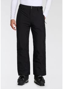 Skihose CMP "MAN PANT", Herren, Gr. 46, N-Gr, schwarz (nero), Obermaterial: 100% Polyester. Futter: 100% Polyester. Wattierung: 100% Polyester, Hosen Skihose