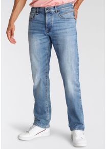 5-Pocket-Jeans Camel Active "WOODSTOCK", Herren, Gr. 31, L&auml;nge 32, blau (ocean, blau32), Denim/Jeans, Obermaterial: 97% Baumwolle, 3% Elasthan, bequem lang, Jeans 5-Pocket-Jeans, mit Stretch
